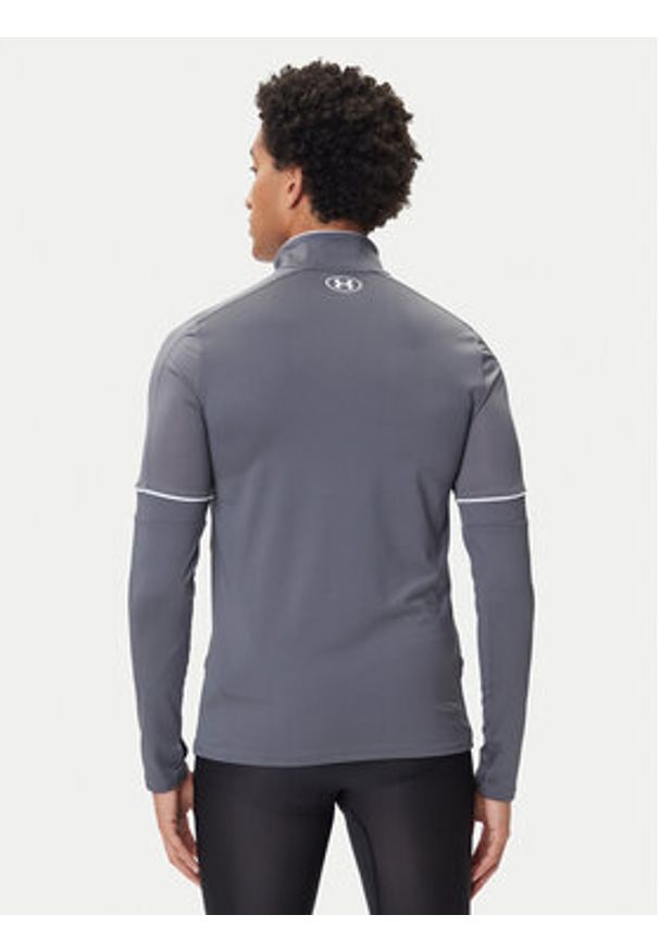 Under Armour Bluza techniczna Ua Challenger 6004043 Szary Slim Fit. Kolor: szary. Materiał: syntetyk