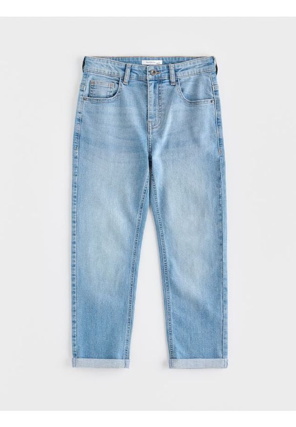 Reserved - Jeansy regular fit - niebieski. Kolor: niebieski