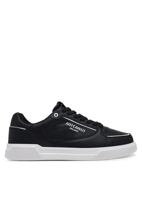 Sneakersy Just Cavalli. Kolor: czarny
