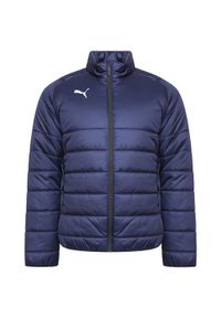 Zimowa Kurtka dla Dzieci Puma Liga Casual 176 - Komfort i Styl. Kolor: fioletowy. Sezon: zima. Sport: piłka nożna