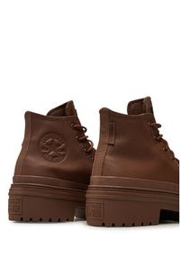 Converse Trzewiki Chuck Taylor All Star A11547C Brązowy. Kolor: brązowy. Materiał: skóra #4