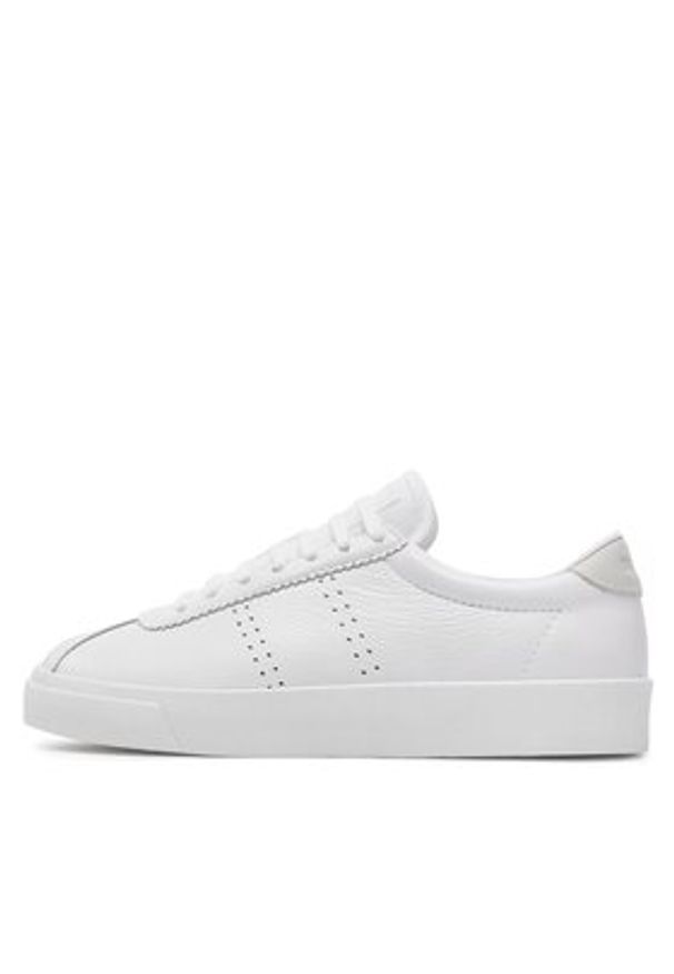 Superga Sneakersy Club S Comfort Leather 2843 S7126CW Biały. Kolor: biały. Materiał: skóra