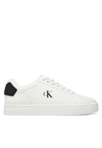 Sneakersy Calvin Klein Jeans. Kolor: biały