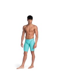 Strój startowy pływacki męski Arena Powerskin St Next Jammer. Kolor: wielokolorowy, niebieski, zielony #1