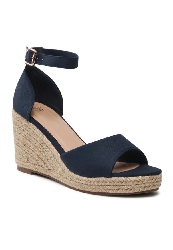 Jenny - JENNY Espadryle WFA1764-1A Granatowy. Kolor: niebieski. Materiał: materiał