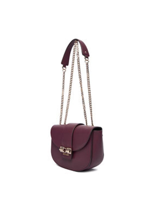 Guess Torebka HWVG98 91210 Fioletowy. Kolor: fioletowy. Materiał: skórzane