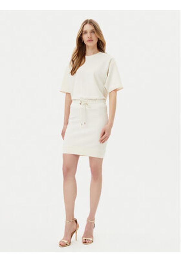 JOOP! Spódnica dresowa 58 252JE58Tiara 30046242 Écru Regular Fit. Materiał: bawełna, syntetyk