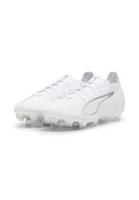 Puma - Buty piłkarskie unisex PUMA ULTRA 5 PRO FG/AG. Kolor: biały. Sport: piłka nożna