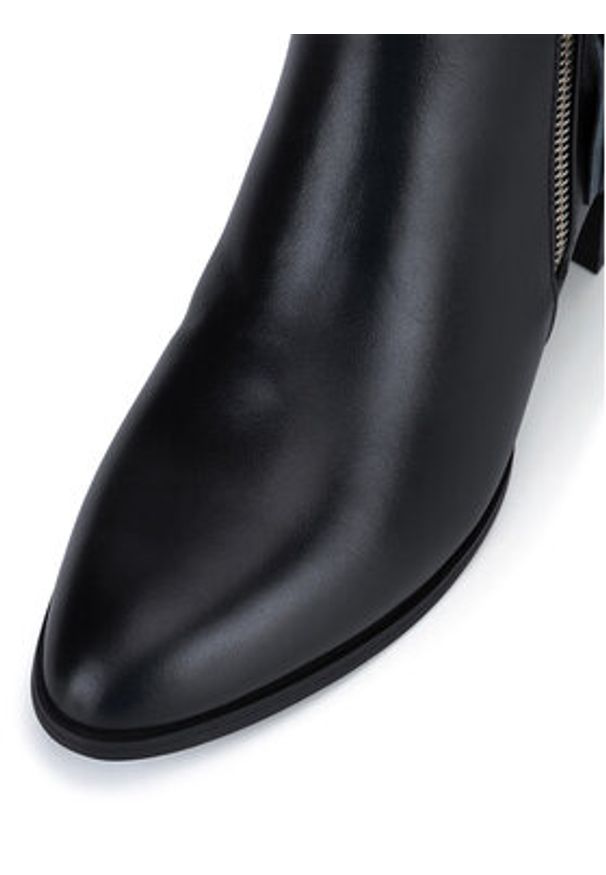 MEXX Botki MX/006C-WYL Czarny. Kolor: czarny. Materiał: skóra