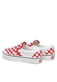 Vans Tenisówki Classic Slip-On 138 VN000BW39Y11 Czerwony. Zapięcie: bez zapięcia. Kolor: czerwony