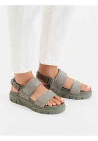 Timberland Sandały Greyfield Sandal TB0A61MGEO31 Zielony. Kolor: zielony. Materiał: skóra, zamsz #1