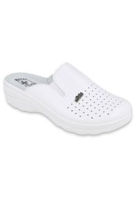 Befado obuwie damskie 157D006 białe. Kolor: biały. Materiał: skóra #10