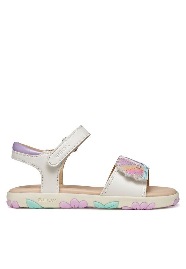 Sandały Geox. Kolor: biały