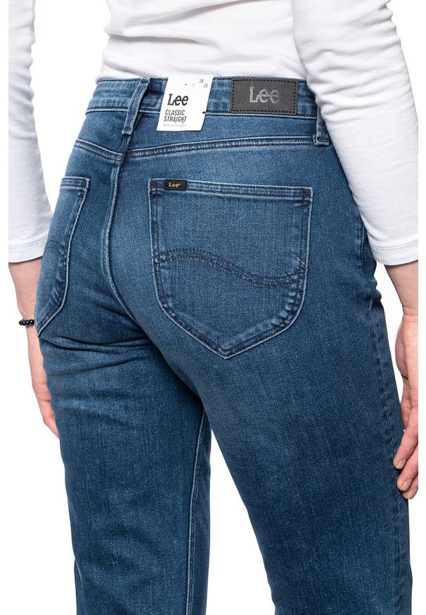 Lee - DAMSKIE SPODNIE JEANSOWE LEE MARION CLASSIC STRAIGHT L301QCRS 112105881