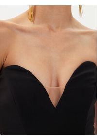 Elisabetta Franchi Sukienka wieczorowa AB-629-46E2-V690 Czarny Slim Fit. Kolor: czarny. Materiał: syntetyk. Styl: wizytowy #4