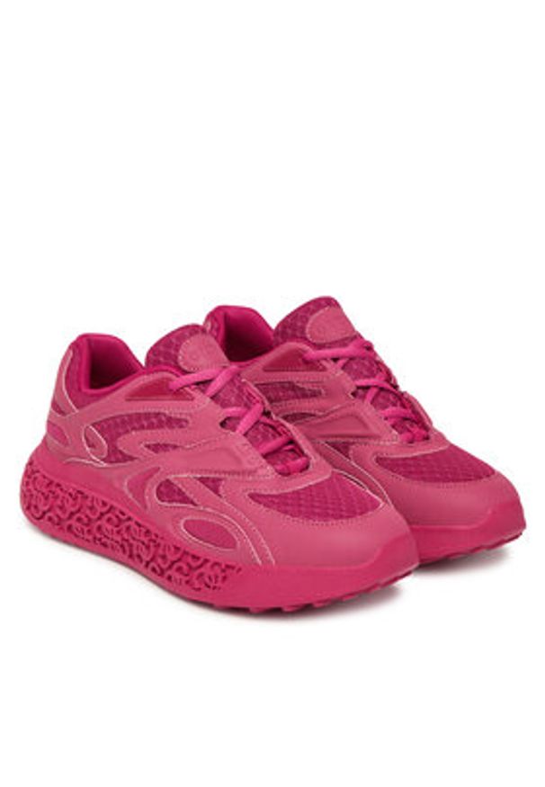 Guess Sneakersy FLTSWA LEA12 Różowy. Kolor: różowy. Materiał: skóra