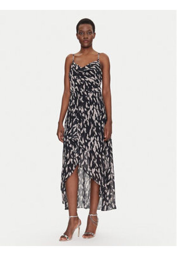 Morgan Sukienka letnia 251-REMA1 Czarny Regular Fit. Kolor: czarny. Materiał: syntetyk. Sezon: lato