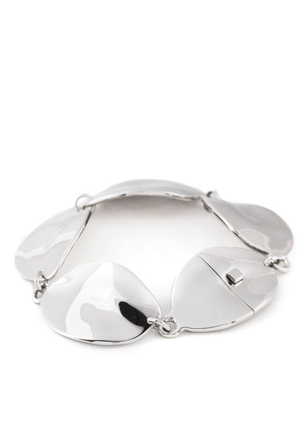 Calvin Klein Bransoletka 35000619 Srebrny. Materiał: metalowe. Kolor: srebrny