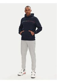 Tommy Jeans Bluza Entry Graphic DM0DM20847 Granatowy Regular Fit. Kolor: niebieski. Materiał: bawełna #5