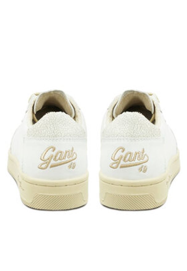 GANT - Gant Sneakersy 29531651 Biały. Kolor: biały. Materiał: skóra