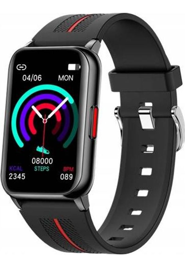 Smartwatch Active Band H76 Czarny. Rodzaj zegarka: smartwatch. Kolor: czarny