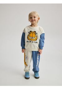 Reserved - Bawełniany komplet Garfield - jasnoniebieski. Kolor: niebieski. Materiał: bawełna #1