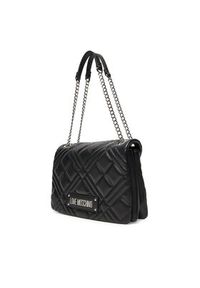 Love Moschino - LOVE MOSCHINO Torebka JC4153PP0MLA000B Czarny. Kolor: czarny. Materiał: skórzane