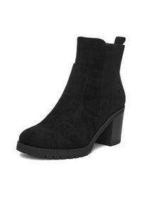 Clara Barson Botki CEO-HL0189101-B03 Czarny. Kolor: czarny. Materiał: materiał #5