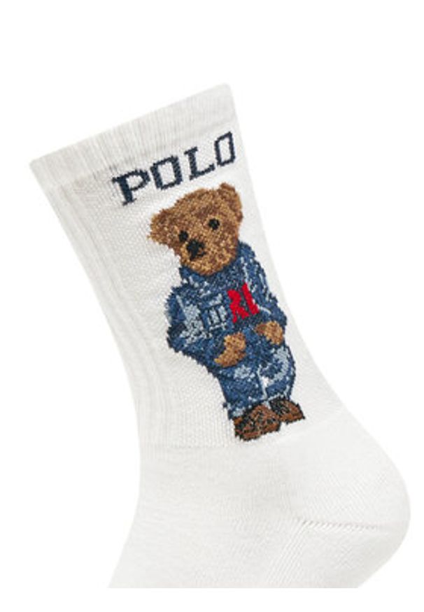 Polo Ralph Lauren Skarpety długie 455882850001 Kolorowy. Materiał: poliester, materiał. Wzór: kolorowy