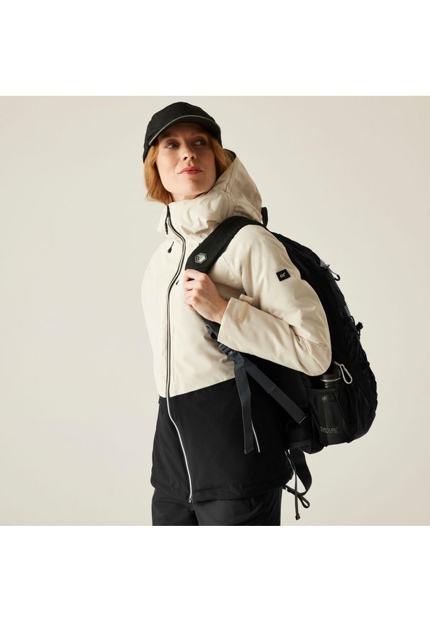 Regatta - Kurtka damska przejściowa ocieplana Highton Stretch. Kolor: beżowy. Materiał: puch, materiał. Sport: turystyka piesza