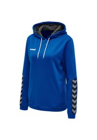Bluza damska z kapturem Hummel hmlAUTHENTIC Poly. Typ kołnierza: kaptur. Kolor: niebieski. Sport: fitness #2