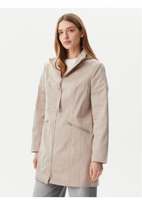 Olsen Kurtka przeciwdeszczowa 15101425 Beżowy Regular Fit. Kolor: beżowy. Materiał: syntetyk #1