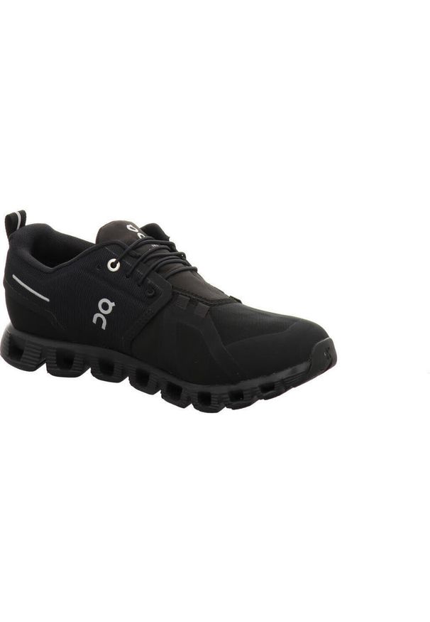 Buty do chodzenia damskie On On On Cloud 5 Waterproof. Zapięcie: sznurówki. Kolor: czarny. Materiał: materiał, syntetyk. Szerokość cholewki: normalna. Sport: turystyka piesza