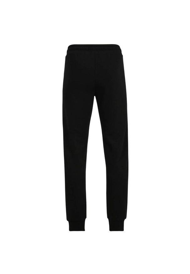 Fila - Męskie Spodnie Dresowe Braives. Kolor: czarny. Materiał: dresówka