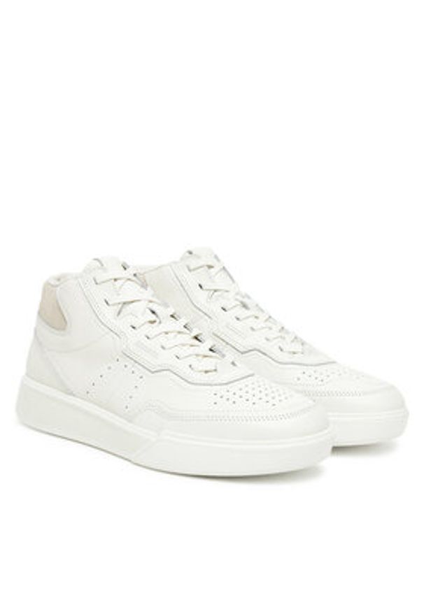 ecco - ECCO Sneakersy 53982452292 Biały. Kolor: biały. Materiał: skóra