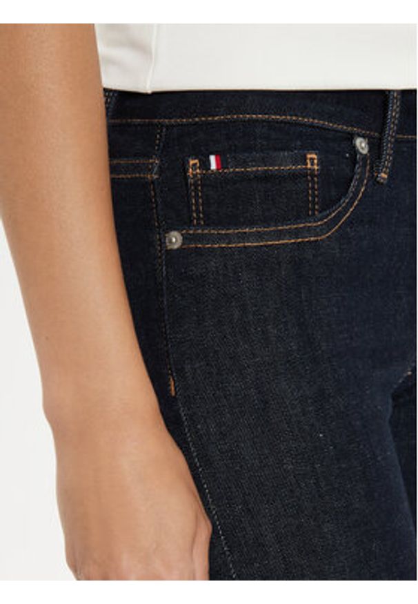 TOMMY HILFIGER - Tommy Hilfiger Jeansy Como WW0WW42487 Granatowy Skinny Fit. Kolor: niebieski