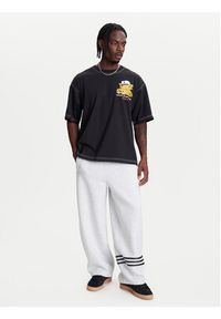 Adidas - adidas T-Shirt Wabash JW0159 Czarny Oversize. Kolor: czarny. Materiał: bawełna #4