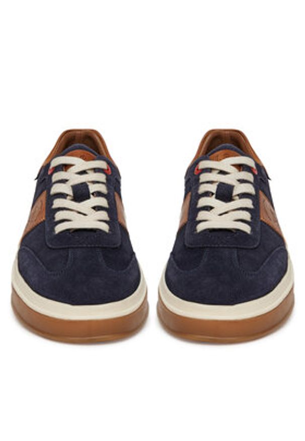 Beverly Hills Polo Club Sneakersy WI34-3410-17438-01 Granatowy. Kolor: niebieski. Materiał: skóra, zamsz