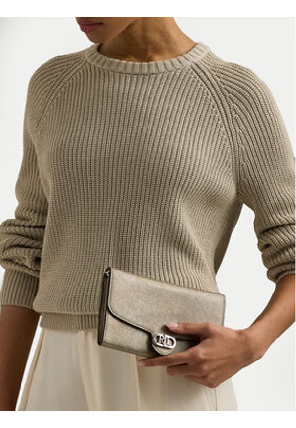 Lauren Ralph Lauren - LAUREN RALPH LAUREN Torebka Adair 20 431941880001 Złoty. Kolor: złoty. Materiał: skórzane