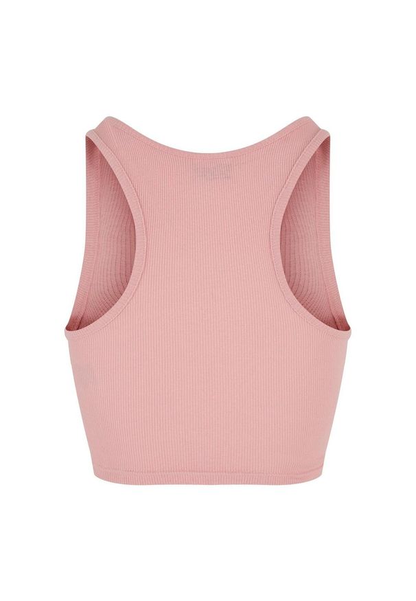 Urban Classics - Top W Prążki Dla Pań I Panów. Kolor: różowy. Wzór: prążki