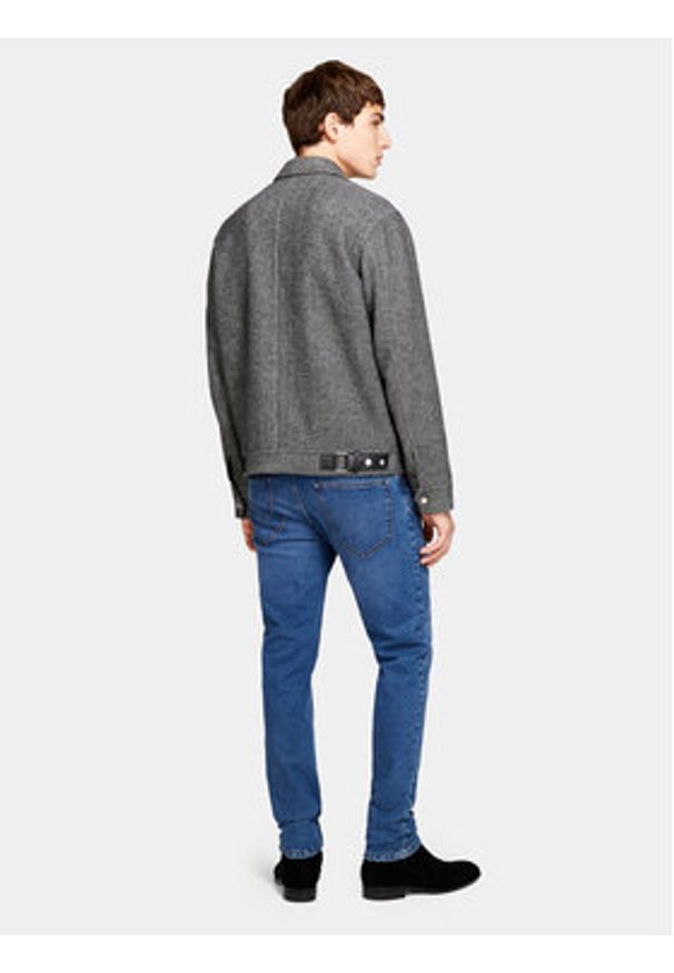 Sisley Jeansy 4MQBSE00O Niebieski Slim Fit. Kolor: niebieski