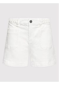 Morgan Szorty jeansowe 221-SHEVEN Biały Regular Fit. Kolor: biały. Materiał: jeans, bawełna, syntetyk #5