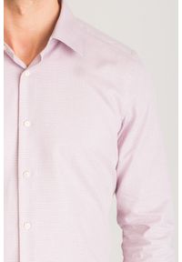 Joop! Collection - Rózowa koszula Joop Pierce we wzór. Okazja: na spotkanie biznesowe, na co dzień. Sezon: lato. Styl: casual, biznesowy #5