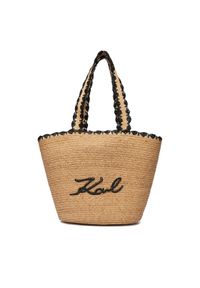 Karl Lagerfeld - KARL LAGERFELD Torebka B1W46070 Beżowy. Kolor: beżowy #1
