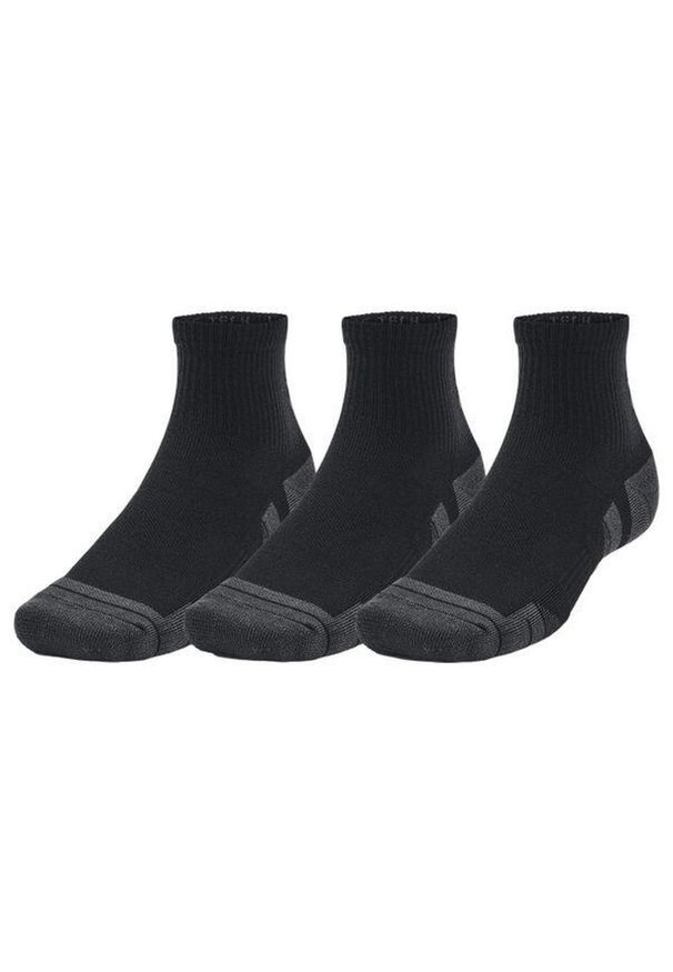 Skarpety treningowe Under Armour Performance Tech 3 Pack. Kolor: czarny. Sport: fitness
