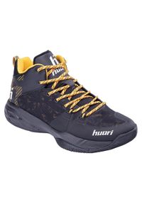 Huari - Męskie Buty Do Koszykówki Ardan. Kolor: czarny, wielokolorowy, żółty. Sport: koszykówka