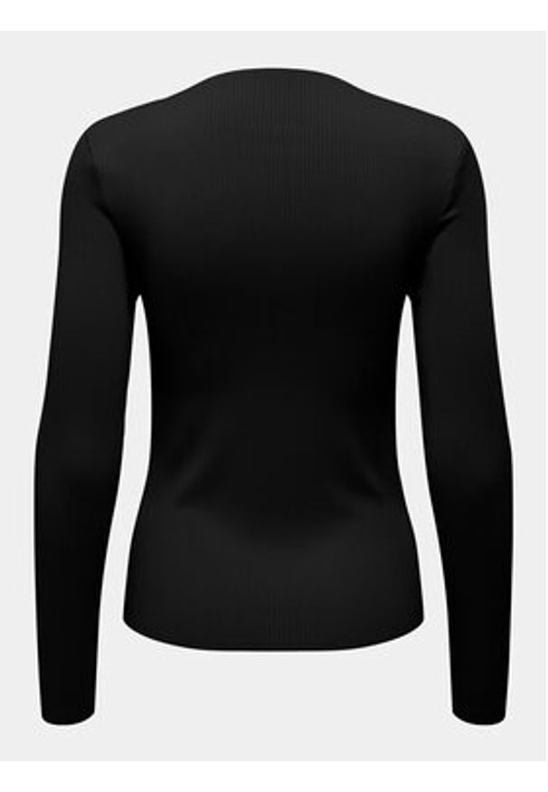 JDY Bluzka Filipa 15305339 Czarny Slim Fit. Kolor: czarny. Materiał: syntetyk