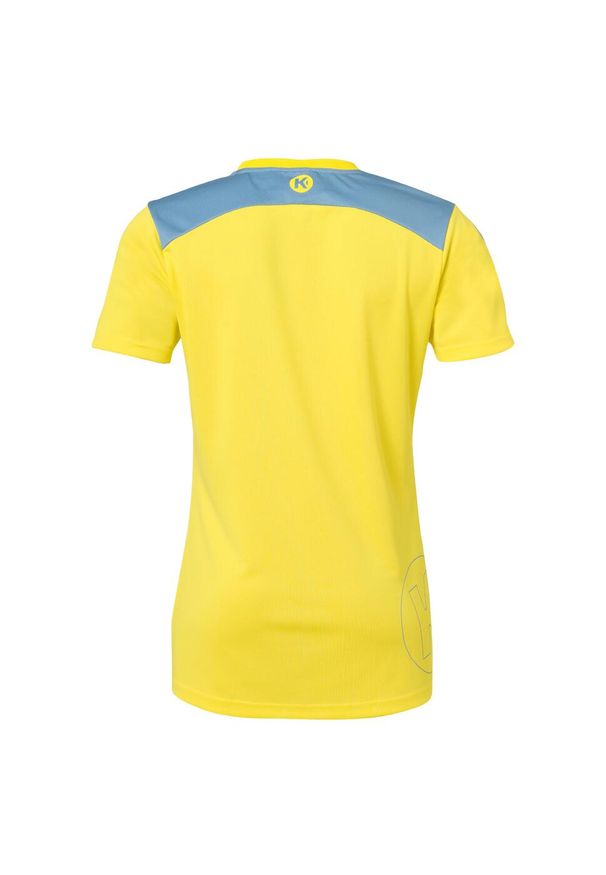 KEMPA - Koszulka damska Kempa Emotion 2.0. Kolor: wielokolorowy, niebieski, żółty