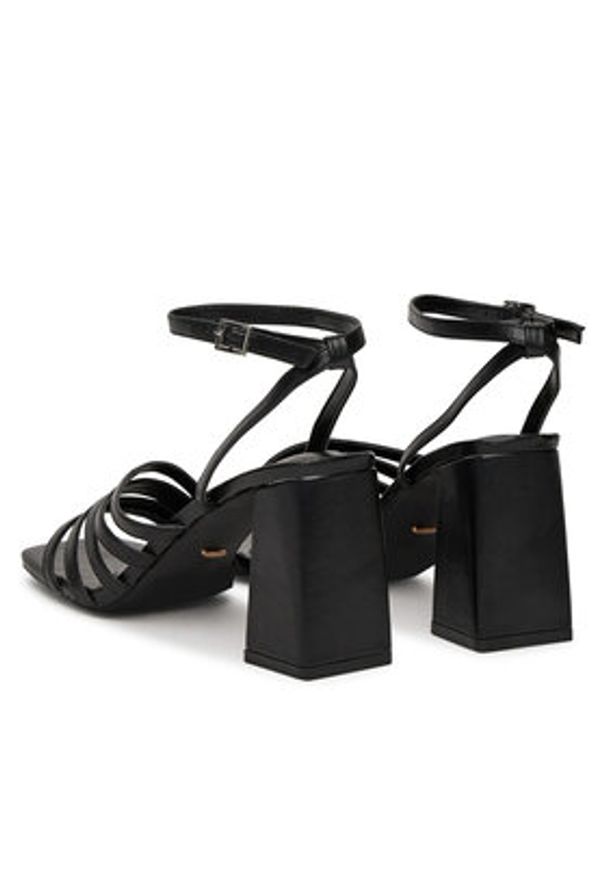 DeeZee Sandały LE527-5 Czarny. Kolor: czarny. Materiał: syntetyk, materiał