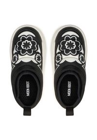Moon Boot Botki Park Soft Flower 80D2470030 Czarny. Kolor: czarny. Materiał: skóra #3